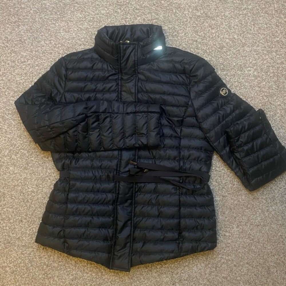 Michael kors slim puffer with hood